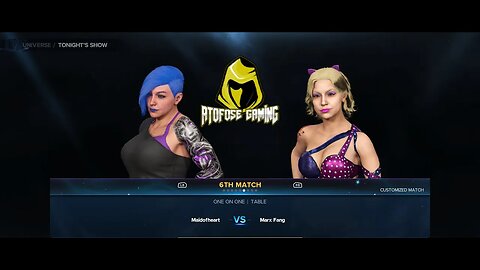 WWE2K23 AWF Week 3 Maidofheart VS Marx Fang