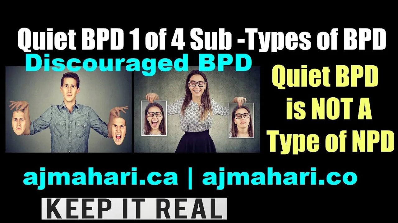 BPD Quiet Borderline Sub-Type Discouraged Borderline