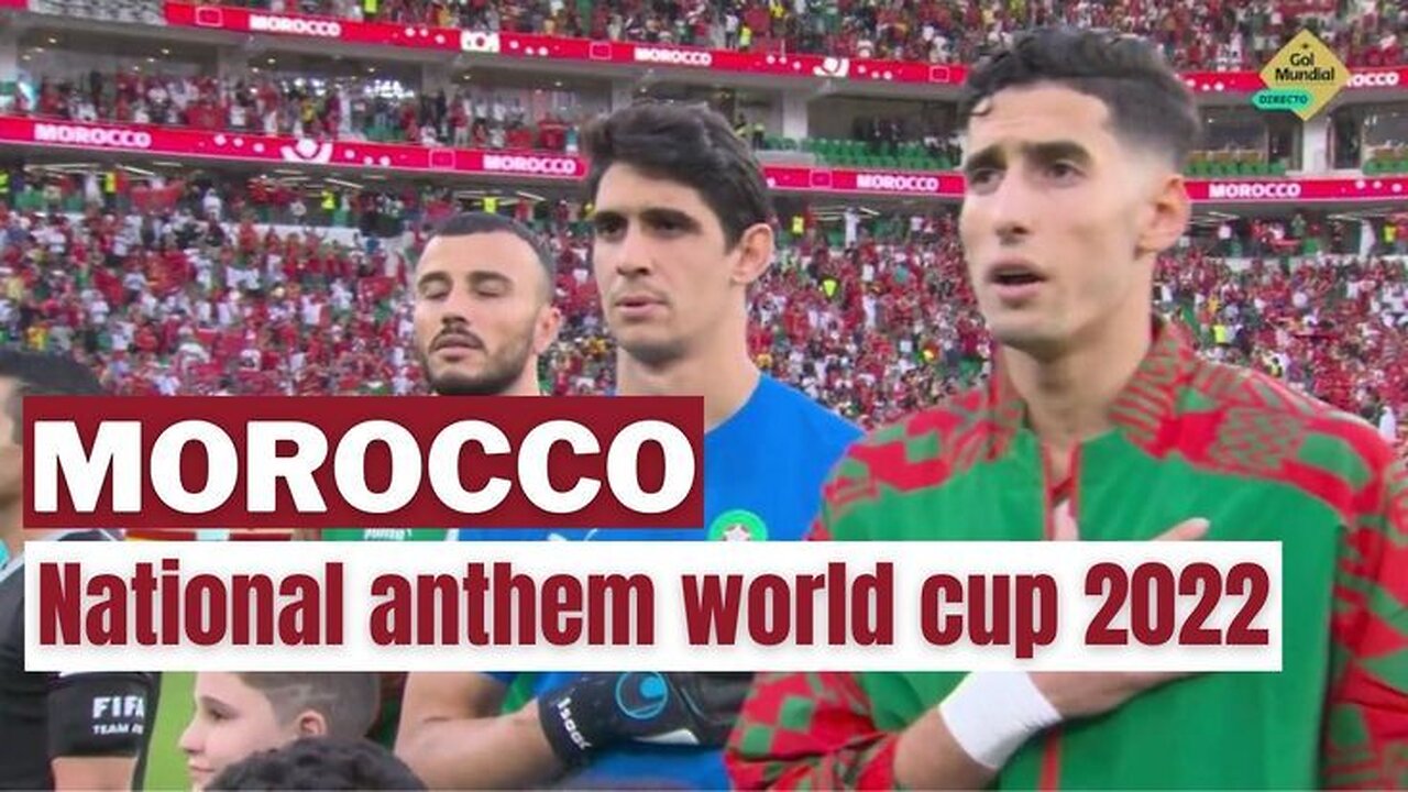 National Anthem of Morocco _qatarworldcup _worldcup2022