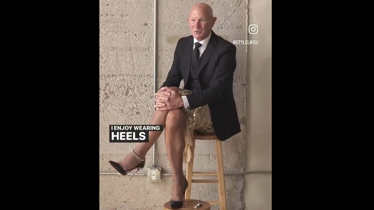 Would You Take This Businessman Seriously If He Walked Into A Meeting Wearing A Skirt & High Heels?