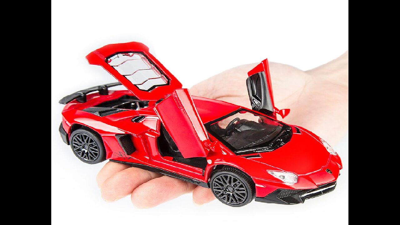 My Son buy two Lamborghini toy cars