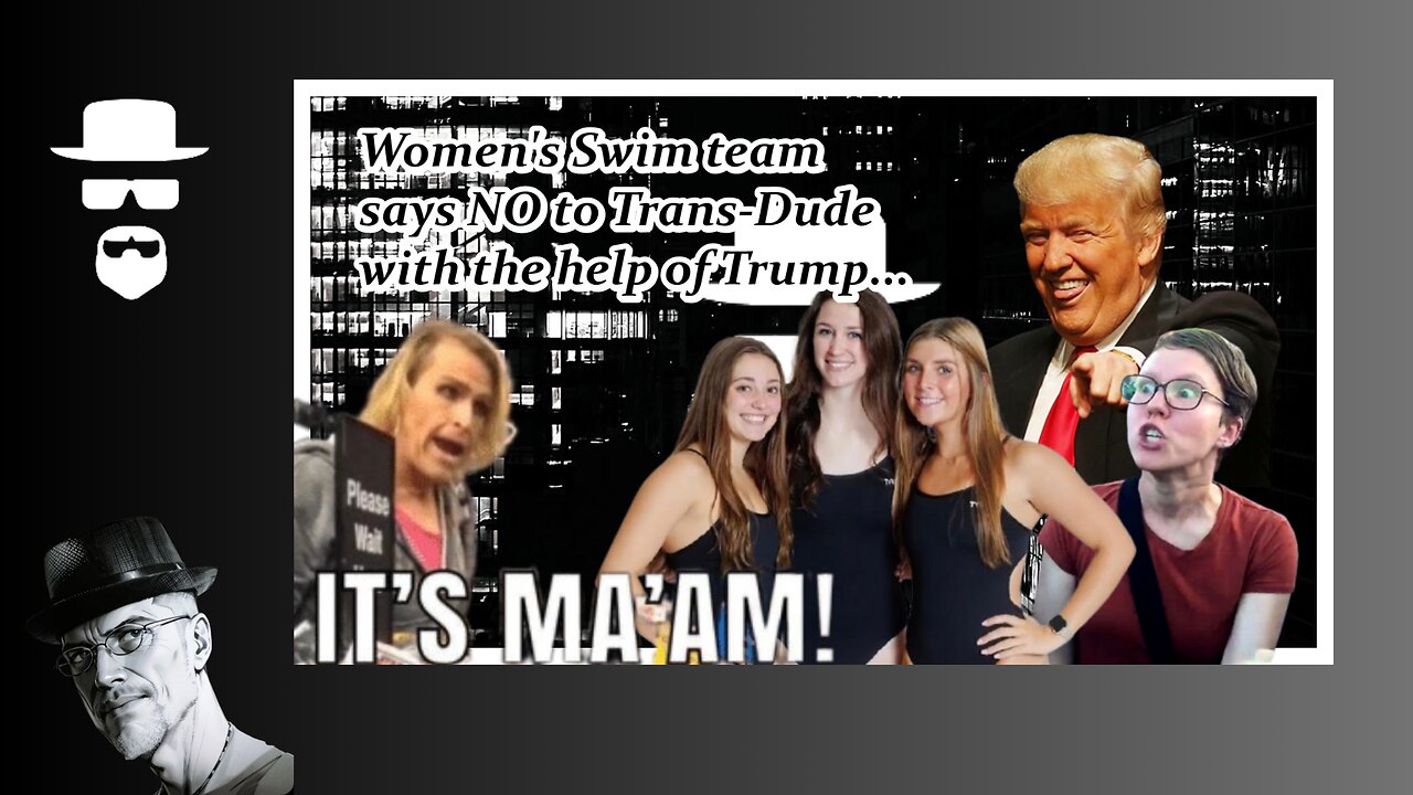 WOMENS SWIM TEAM KICKS "TRANSANITY" TO THE CURB...