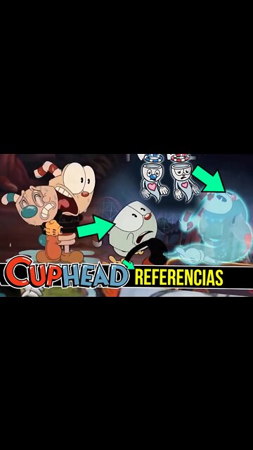 Segredos e Referencias no Desenho Cuphead #shorts