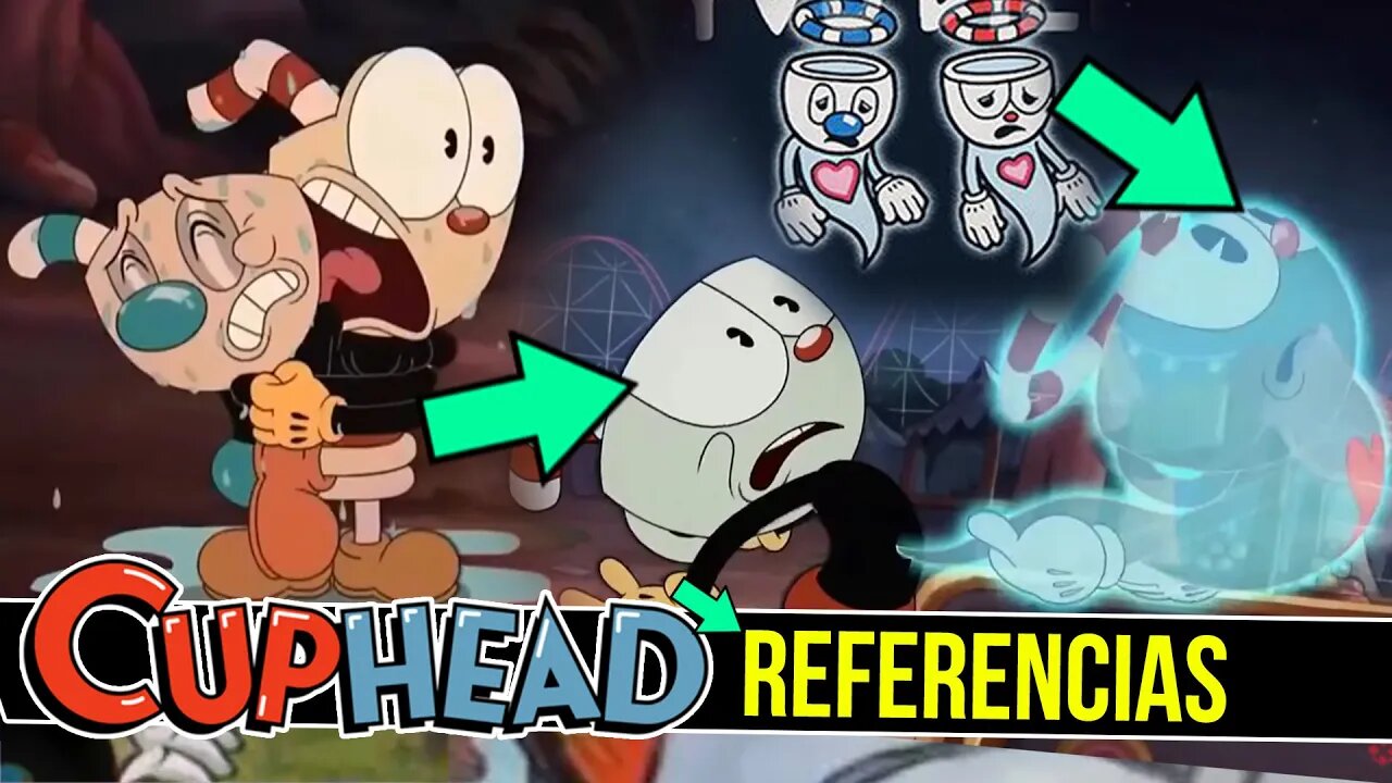 Segredos e Referencias no Desenho Cuphead #shorts