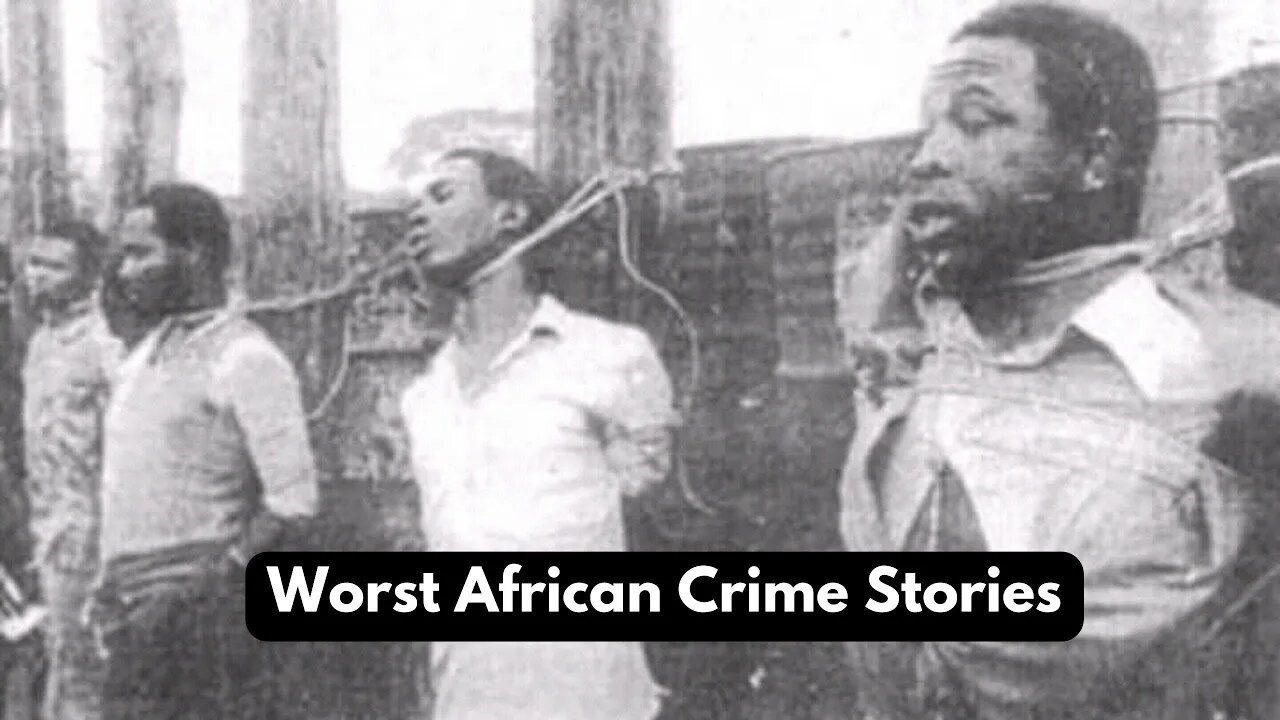 They raped women and committed the most notorious crimes in Africa