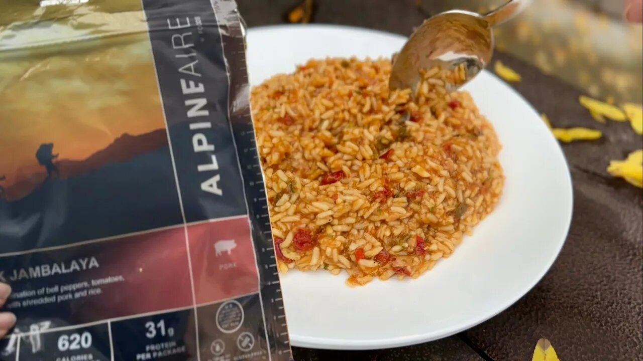 Is Freeze-Dried AlpineAire Jambalaya An Amazing Trail Treat?