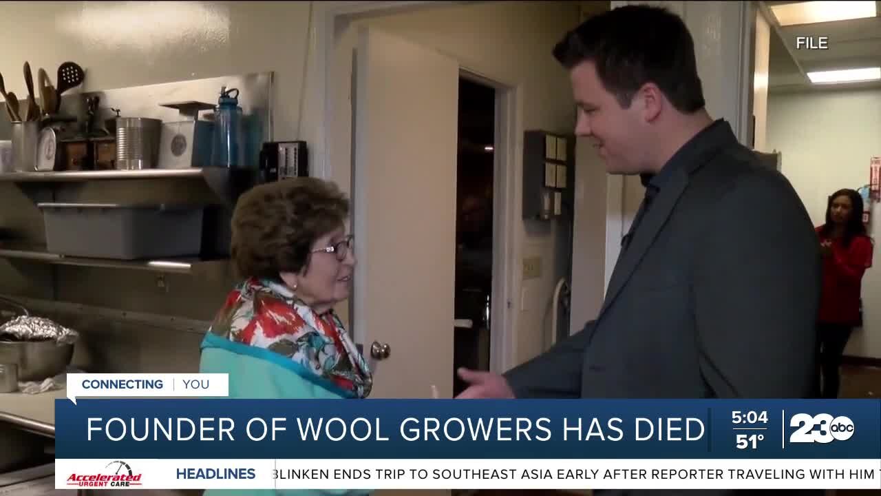 Founder of Wool Growers has died