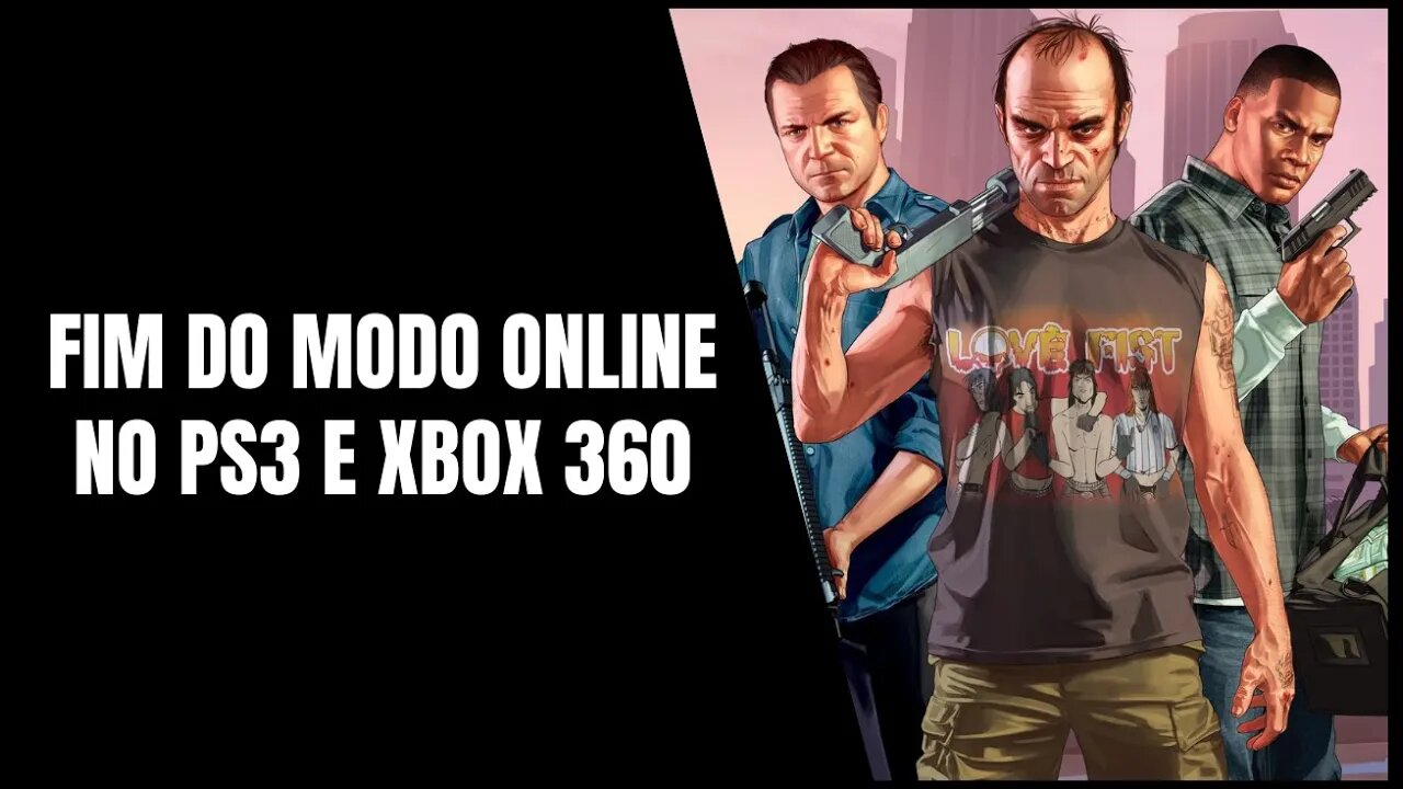 Rockstar Games vai Desativar GTA Online em PS3 e Xbox 360