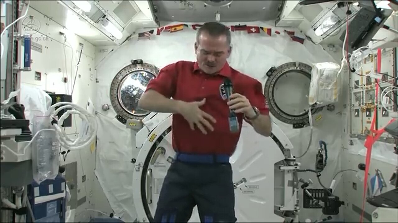 Getting sick in space😱