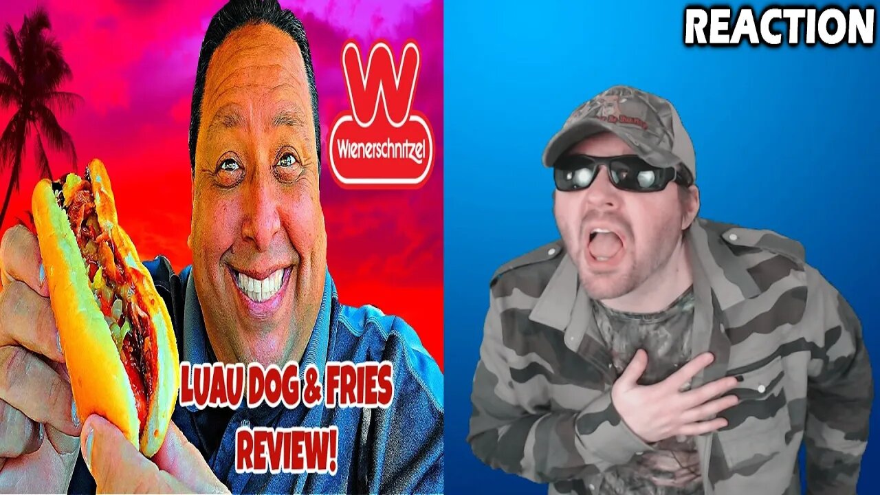 Wienerschnitzle's New Luau Dog & Fries Review! (JoeysWorldTour) REACTION!!! (BBT)