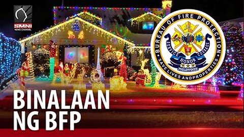 Mga tumatangkilik sa mga substandard na pailaw tuwing pasko, binalaan ng BFP