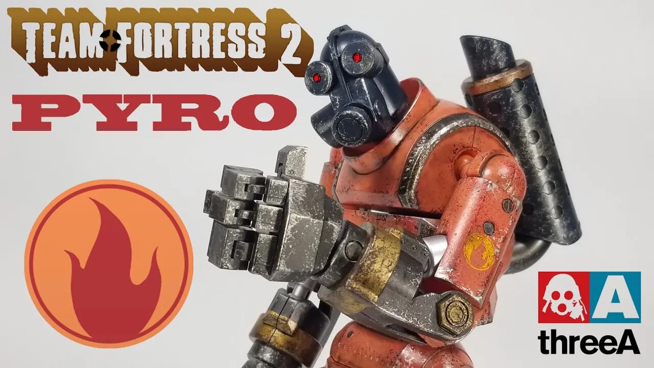 3A Team Fortress 2 Robot Pyro-Red - # 181 Review