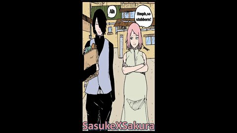 A pregnant wife - Sakura and Sasuke [SasuSaku] Doujinshi [English] [HD] #Shorts