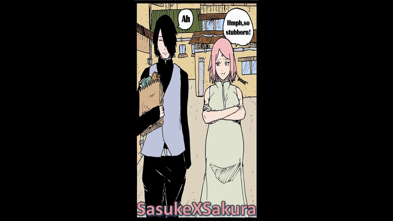 A pregnant wife - Sakura and Sasuke [SasuSaku] Doujinshi [English] [HD] #Shorts