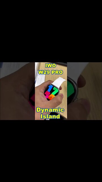 IWO W29 Pro SmartWatch Dynamic Island Series 9 2
