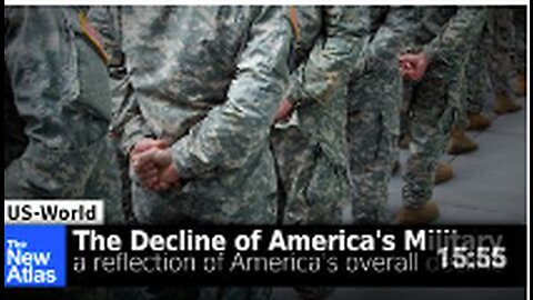 The Decline of America's Military Reflects the Overall Decline of America Itself