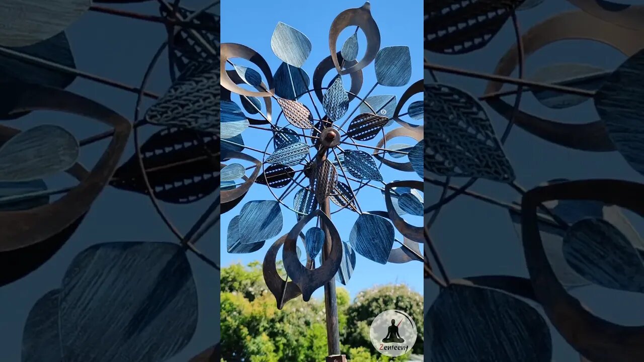 Mesmerizing Wind Spinner Garden Structure | Relaxing Piano Music