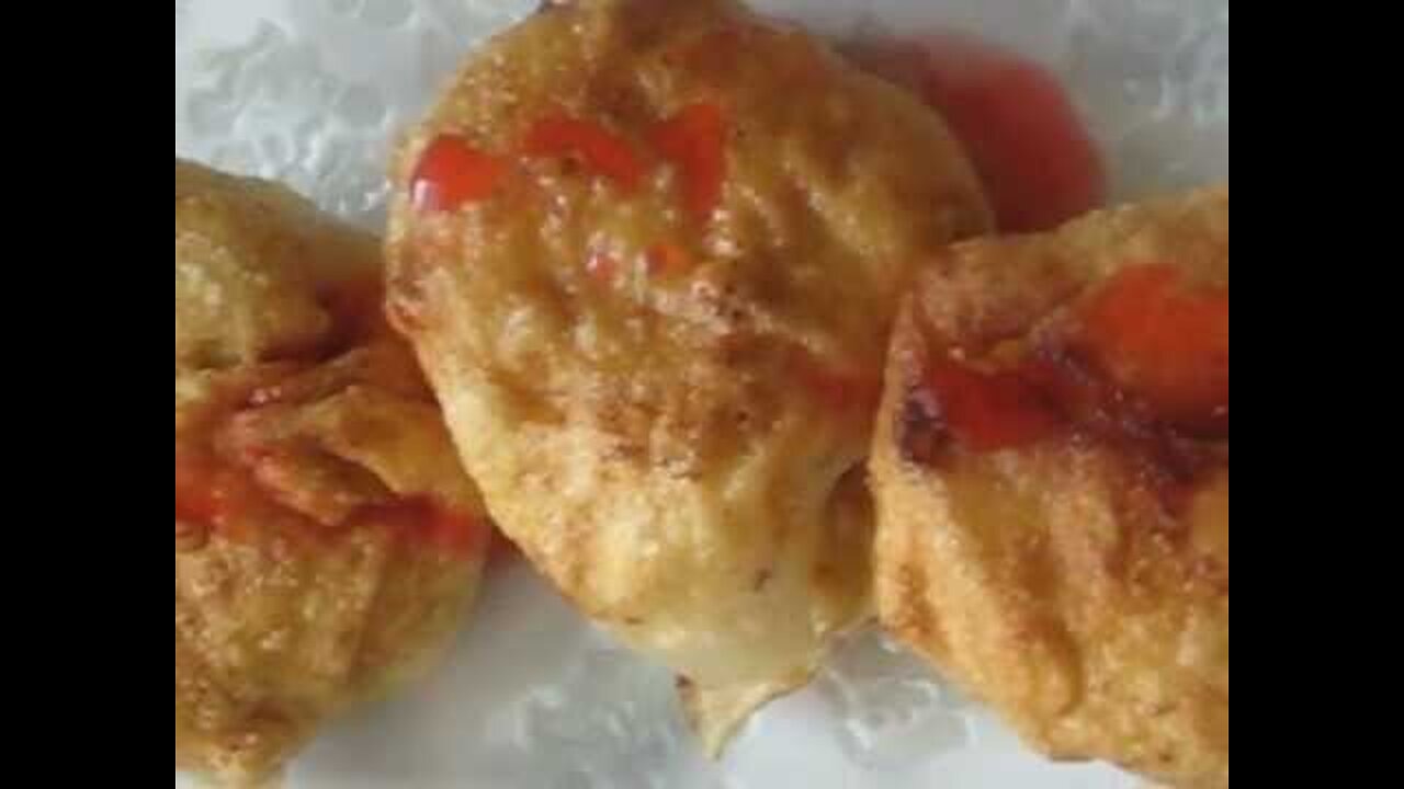 Chicken Breast Recipe - Dumplings with Sweet & Sour Sause