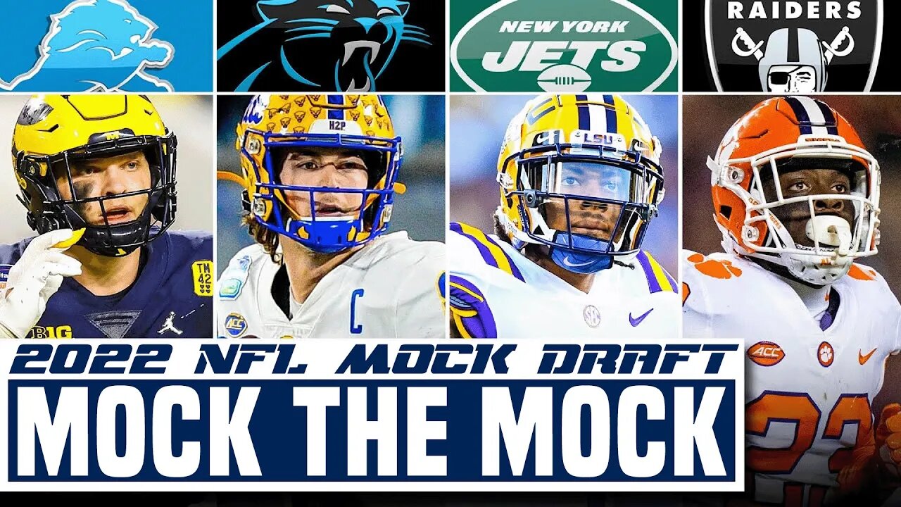 Bengal's Pre Combine 2022 NFL Mock Draft | Mock The Mock