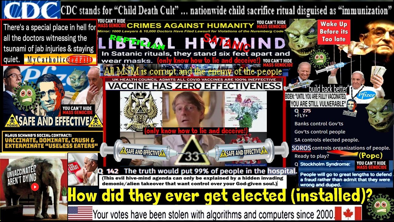 Covid Fraud * I Think Authorities Have Lied To Us About Literally Absolutely Everything * Yeadon