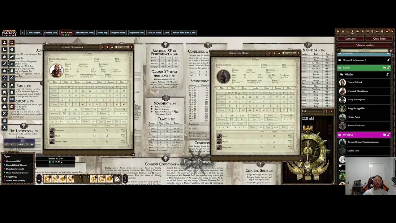 Warhammer Fantasy Roleplay