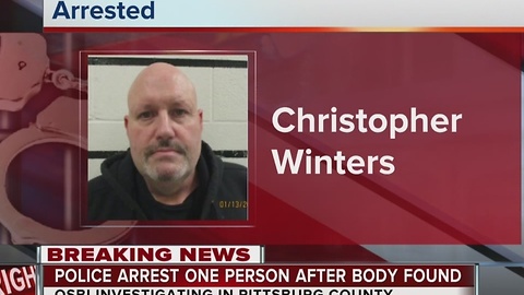 Man arrested after body found in Pittsburg County