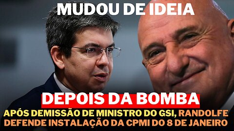 Acuado, RANDOLFE RODRIGUES, passa a defender instalação da CPMI do 8 de Janeiro