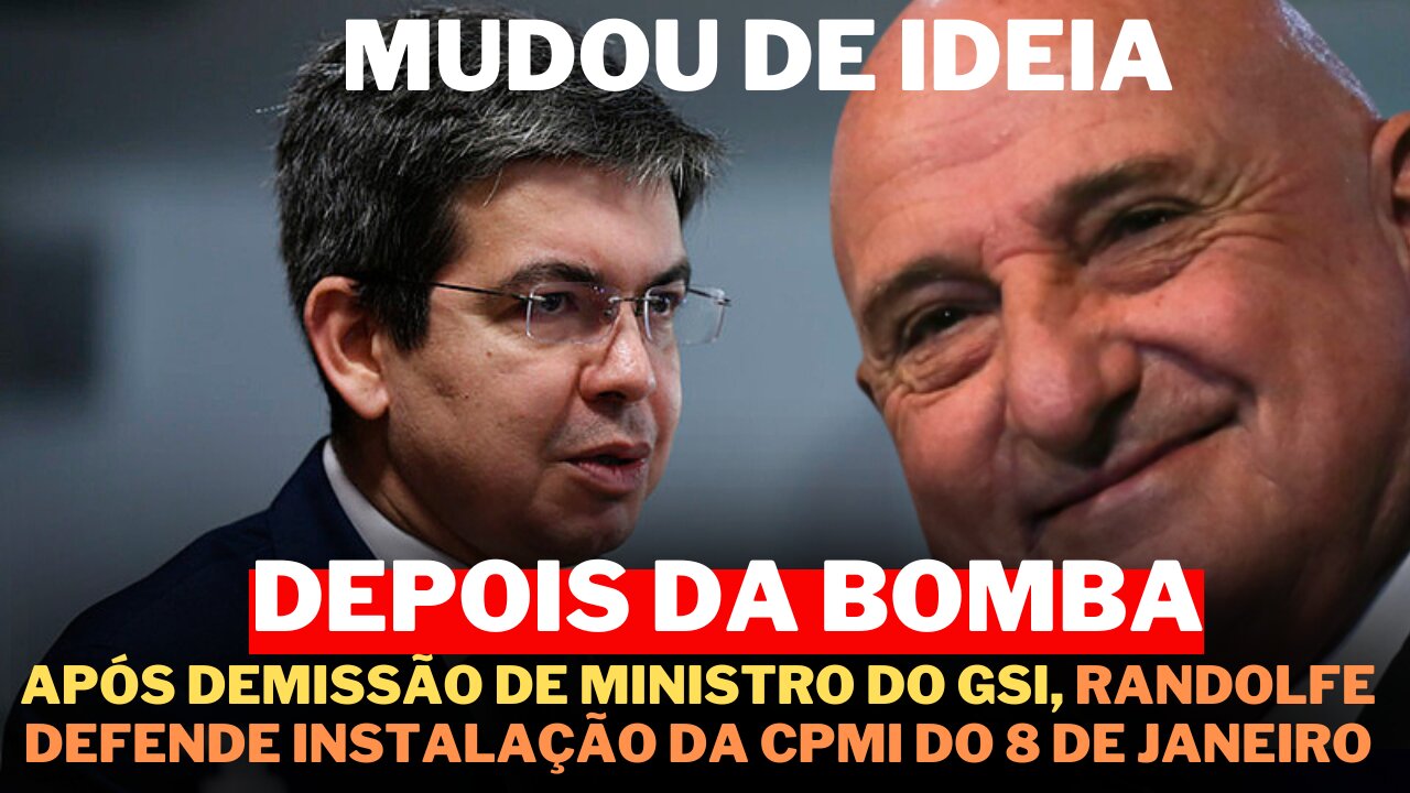 Acuado, RANDOLFE RODRIGUES, passa a defender instalação da CPMI do 8 de Janeiro