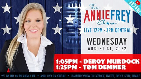 America Divided, Trump Documents, FBI, Drinks • Annie Frey Show 8/31/22