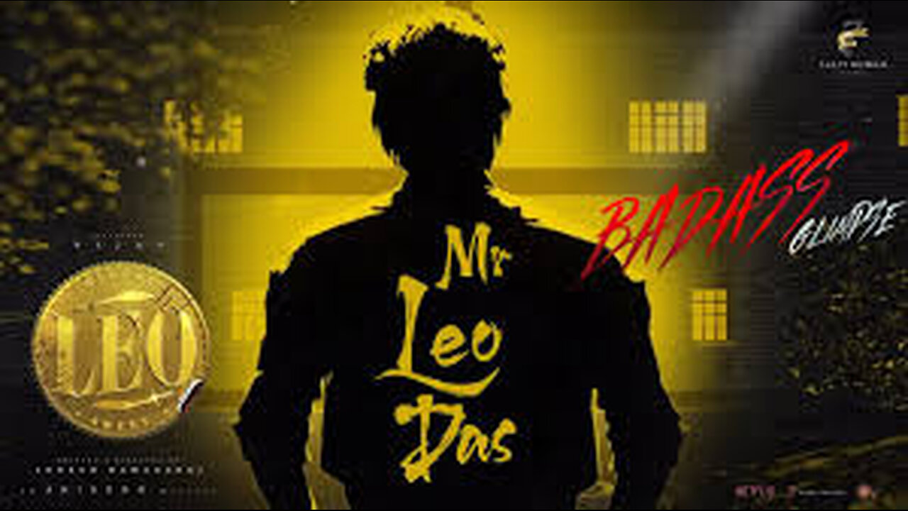 LEO - Badass Lyric | Thalapathy Vijay | Lokesh Kanagaraj | Anirudh Ravichander