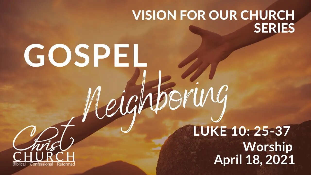 Christ Church OPC - Flower Mound, Texas - April 18, 2021 - Live Stream