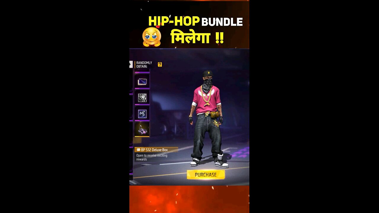 HIP POP BUNDLE MILEGA 😍 |#helpinggamer #freefireshorts #freefire