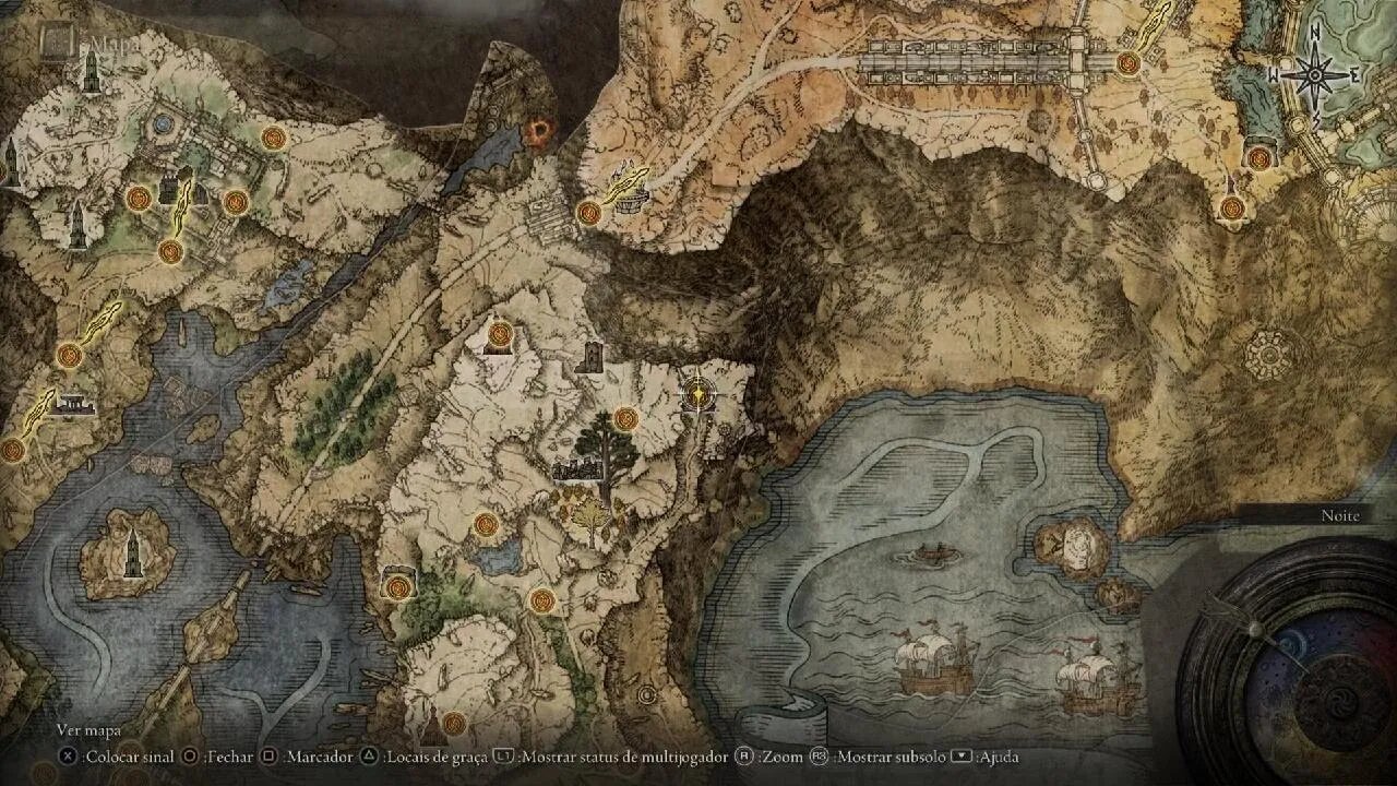 ELDEN RING Localização do Machado de Rosus (Rosus' Axe location)