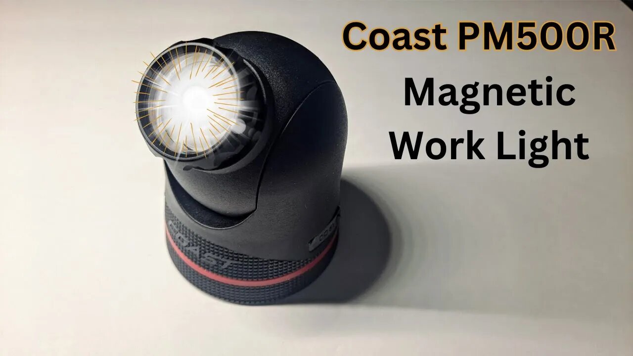 Coast PM500R Magnetic Work Light