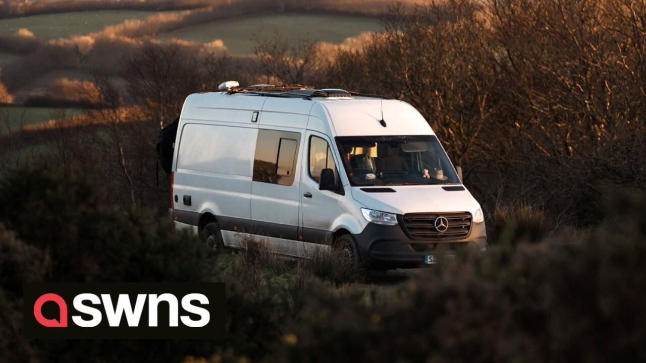 UK wedding photographer couple live together in a van which costs little more than £1k a month