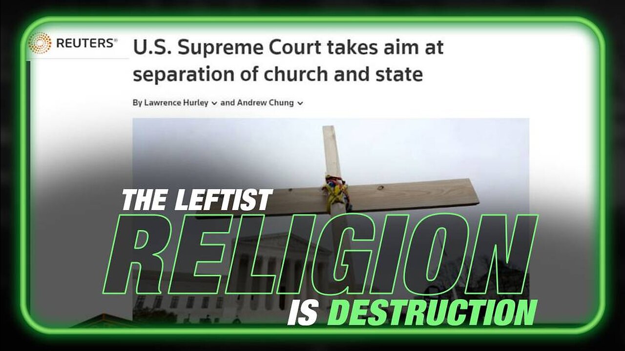 The Leftist Religion is Destruction of Society