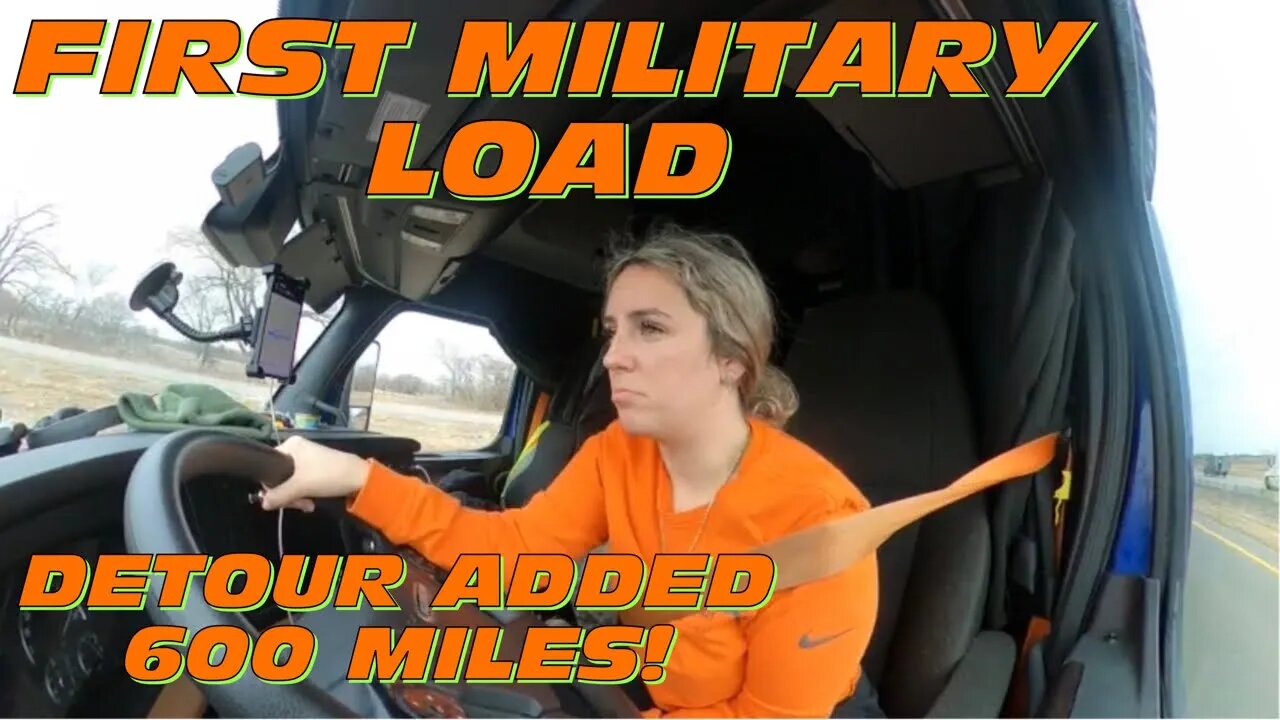I Picked Up A Military Load! 2,700 Miles 😮💨