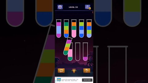 Water Sort Puzzle Level 33