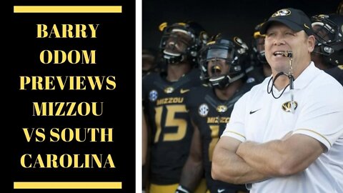 Barry Odom Previews Mizzou vs South Carolina With TJ Moe