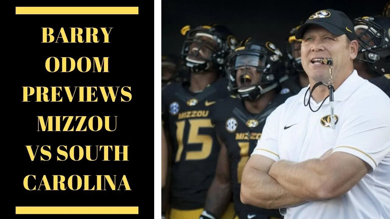 Barry Odom Previews Mizzou vs South Carolina With TJ Moe