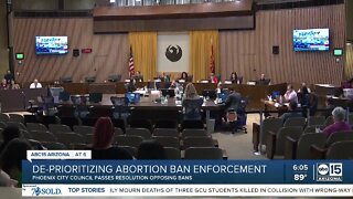 Phoenix City Council measure that deprioritizes abortion calls to police has passed