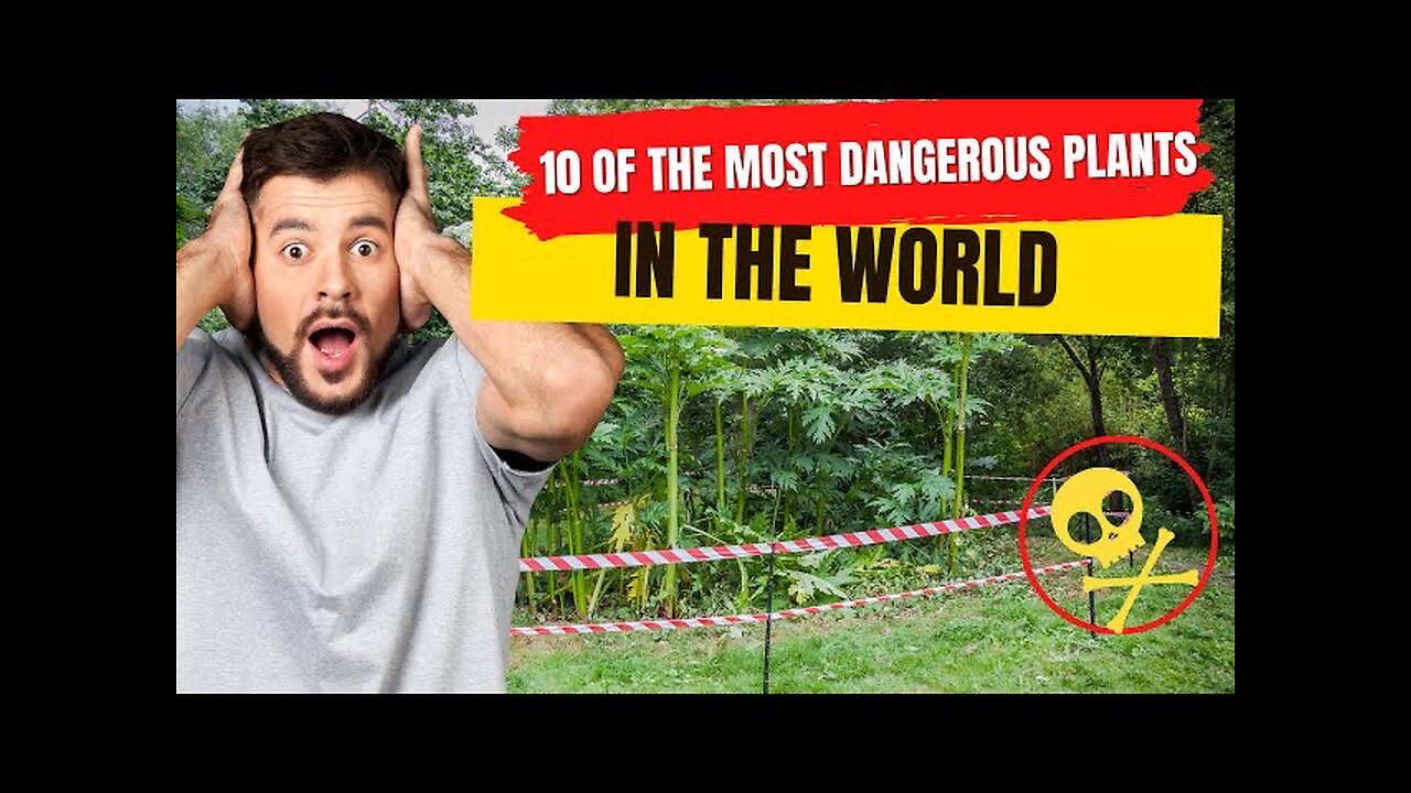 Ten of the most dangerous plants in the world.