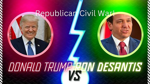 Trump Fights - DeSantis Runs