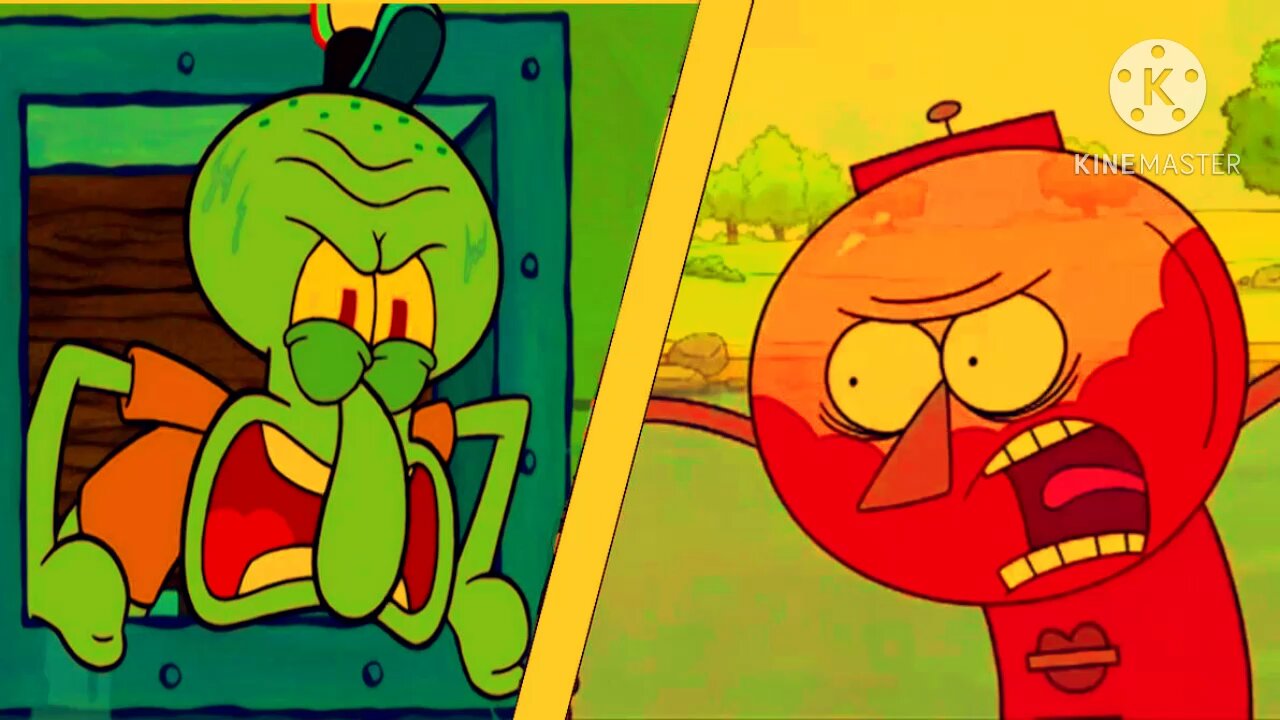 Benson vs squidward