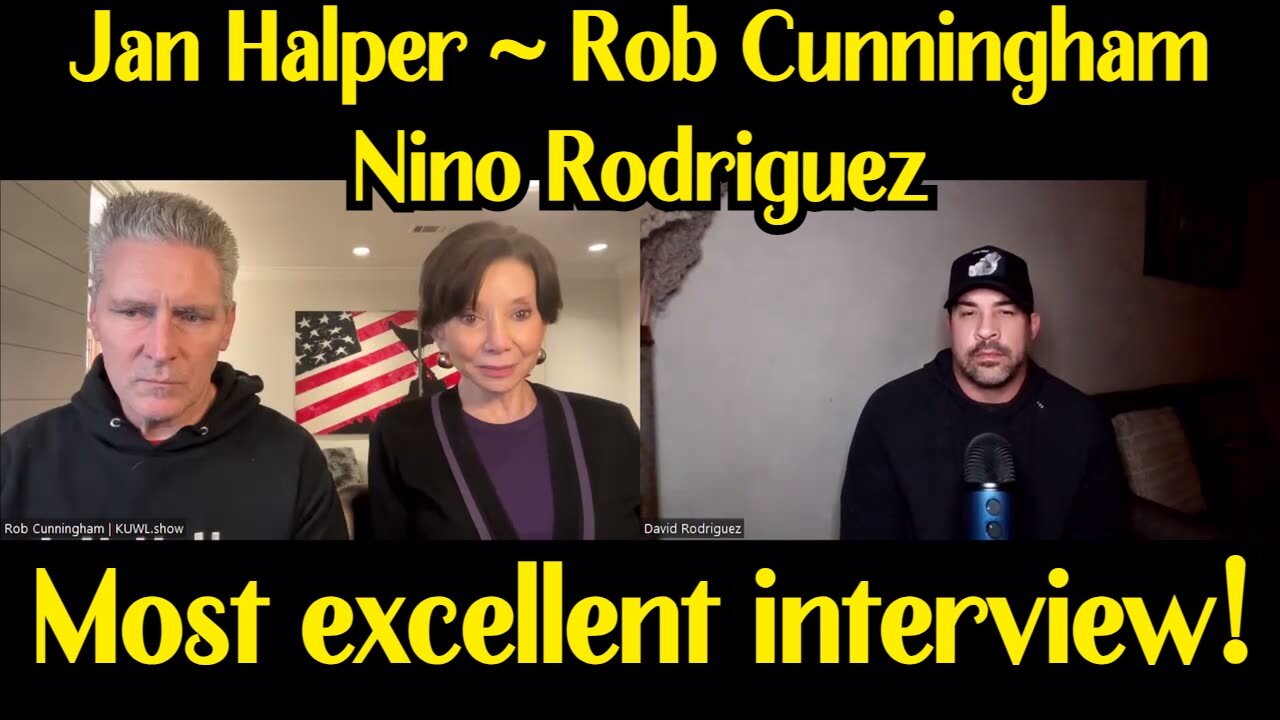 Dr. Jan Halper-Hayes: Most excellent interview w/ Rob Cunningham & Nino Rodriguez!