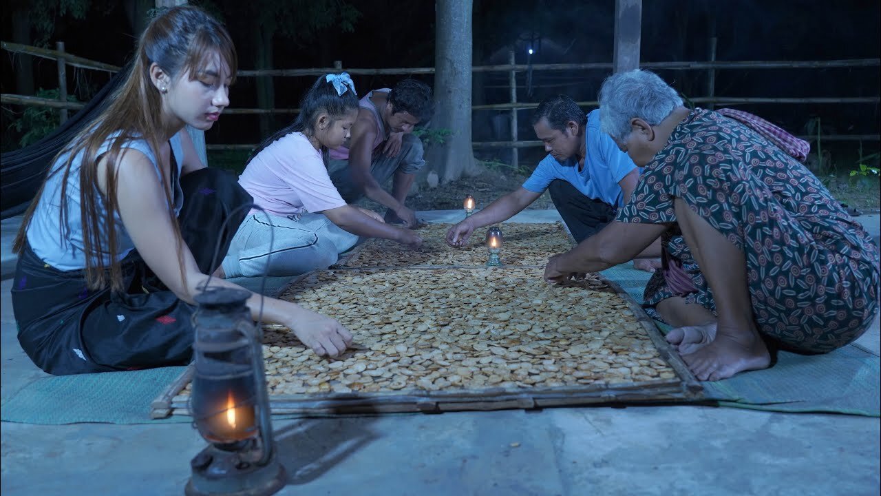 Natural areca catechu fruit prepare for my grandma - Polin Lifestyle