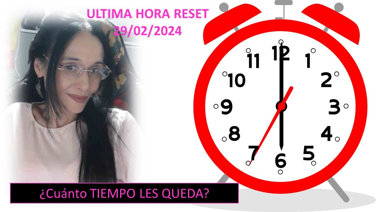 ¿Cuánto TIEMPO LES QUEDA? /ULTIMA HORA RESET 29/02/2024