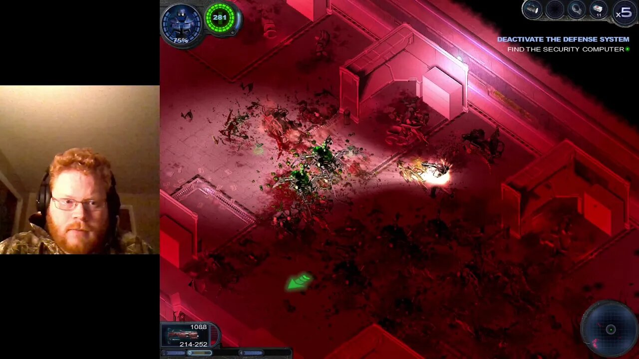 Let's Play Alien Shooter 2 Reloaded (part 11) Fixing The Security System