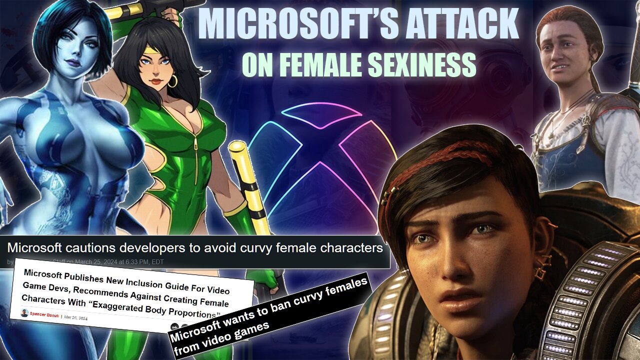 Microsoft discourages developers to include sexy women in their games