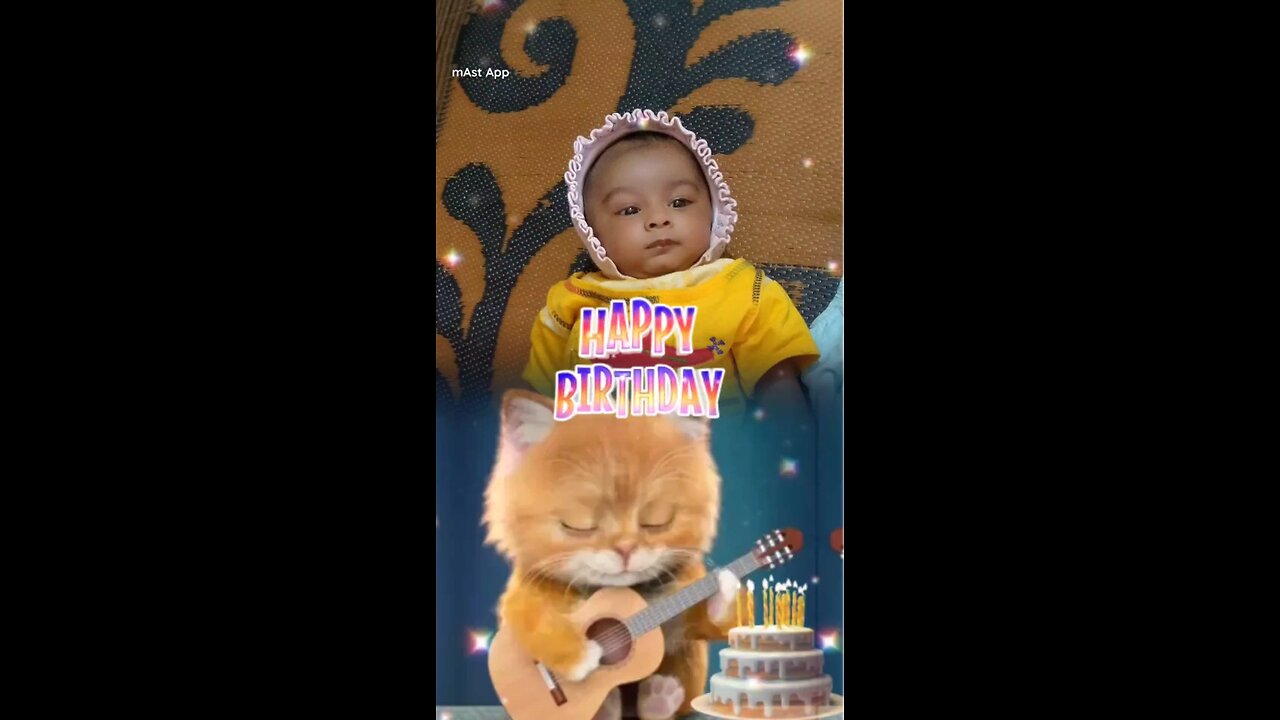 cute baby birthday 🎂